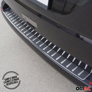 Volkswagen ID.BUZZ Rear Bumper Sill Cover - Omac - MVN - Carbon Foiled 